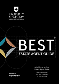 Best estate agent guide book cover